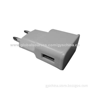 USB Charger for Samsung with 5V, 1A General Output, 100 to 240V AC Input